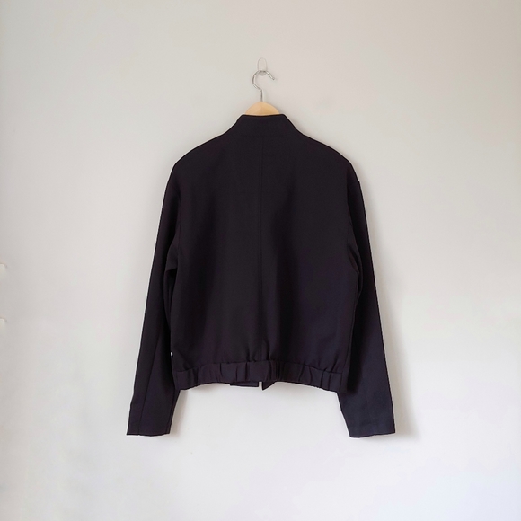 Kit and Ace Mulberry Bomber Jacket Black Size Medium - Picture 5 of 16